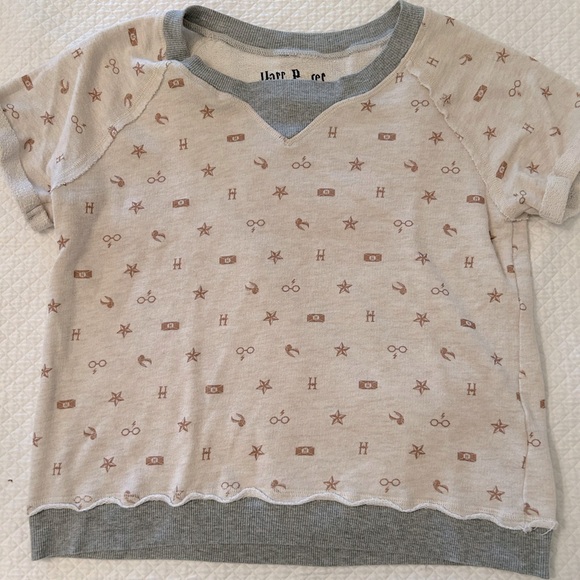 Harry Potter short sleeve sweat shirt - Picture 2 of 7